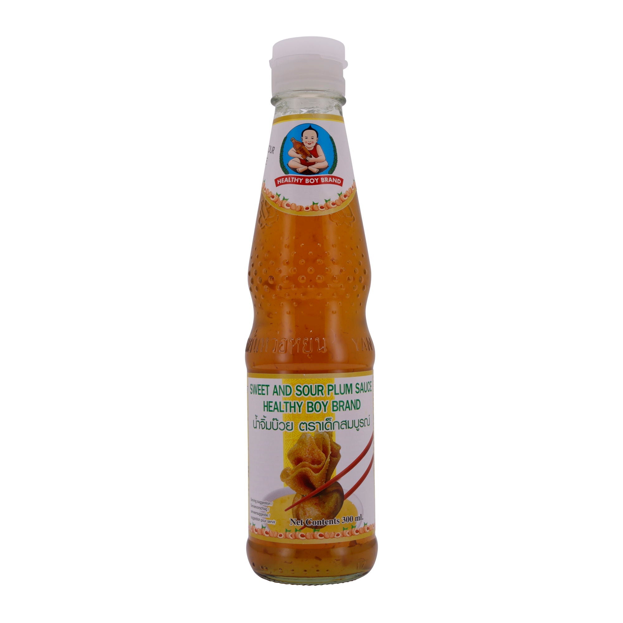 Sauce Healthy Boy Brand | Sweet and Sour Plum Sauce | Süß-saure Pflaumensauce | 300 ml HEALTHY BOY BRAND